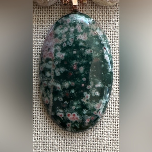 18-1/2 inch Peruvian Pink Opal bead necklace NWOT - Picture 10 of 13